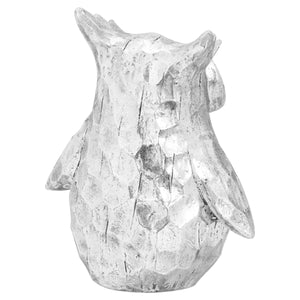 Olive the Large Silver Ceramic Owl - Canwell Interiors Limited - Hills
