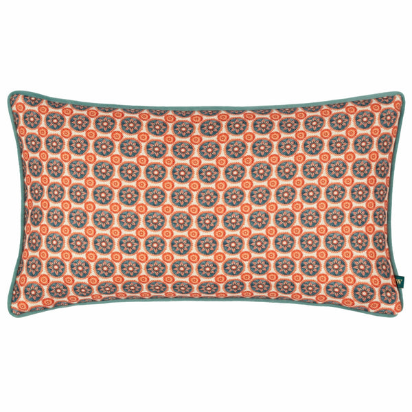 Onika 30x50 Feather Filled Cushion Blue - Canwell Interiors Limited - Riva