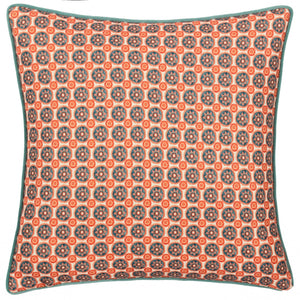 Onika 50x50 Feather Filled Cushion Blue - Canwell Interiors Limited - Riva