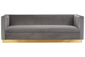 Opal 3 Seat Grey Sofa - Canwell Interiors Limited - Xshowhome
