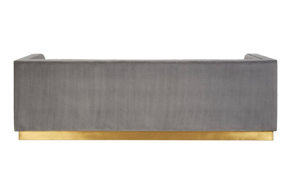 Opal 3 Seat Grey Sofa - Canwell Interiors Limited - Xshowhome