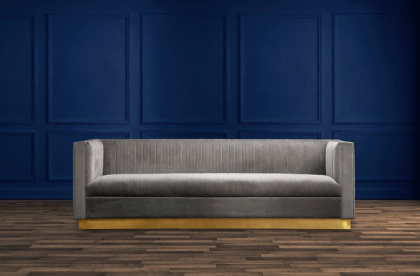 Opal 3 Seat Grey Sofa - Canwell Interiors Limited - Xshowhome