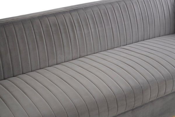 Opal 3 Seat Grey Sofa - Canwell Interiors Limited - Xshowhome