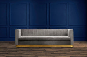 Opal 3 Seat Grey Sofa - XShowhome Limited - Xshowhome