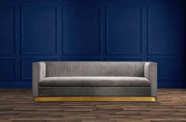 Opal 3 Seat Grey Sofa - XShowhome Limited - Xshowhome