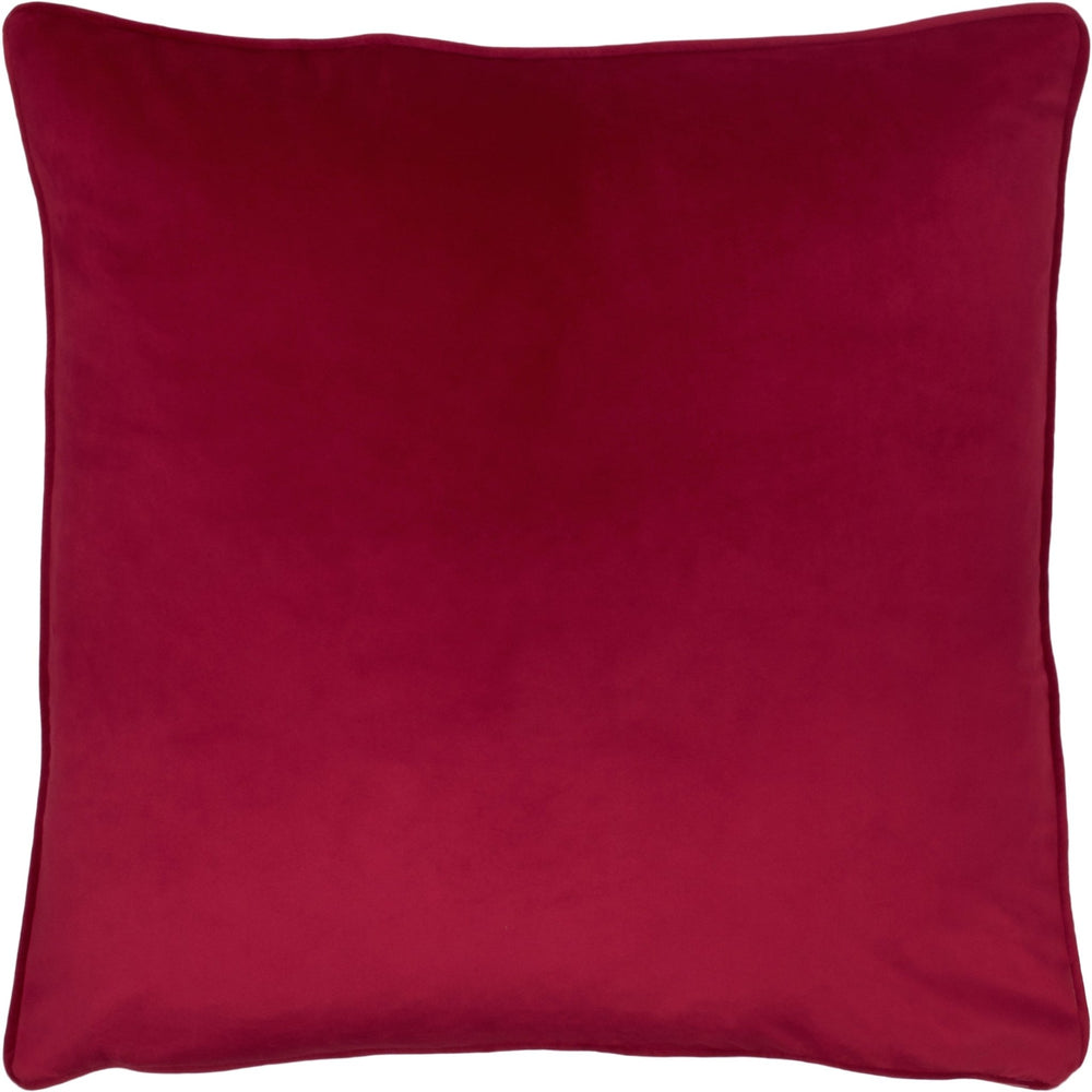 Opulence 55x55 Feather Filled Cushion Scarlet - XShowhome Limited - Riva