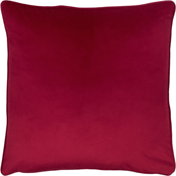 Opulence 55x55 Feather Filled Cushion Scarlet - XShowhome Limited - Riva