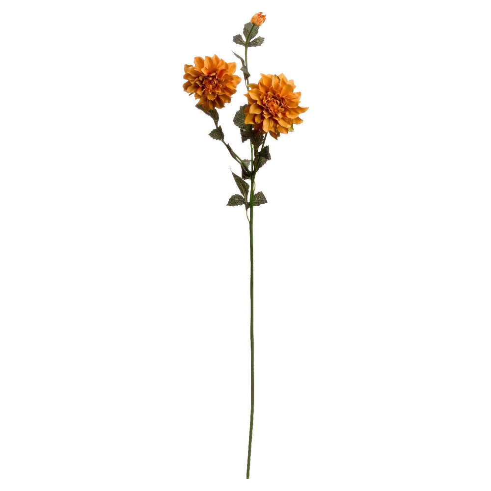 Orange Dahlia Spray - Canwell Interiors Limited - Hills