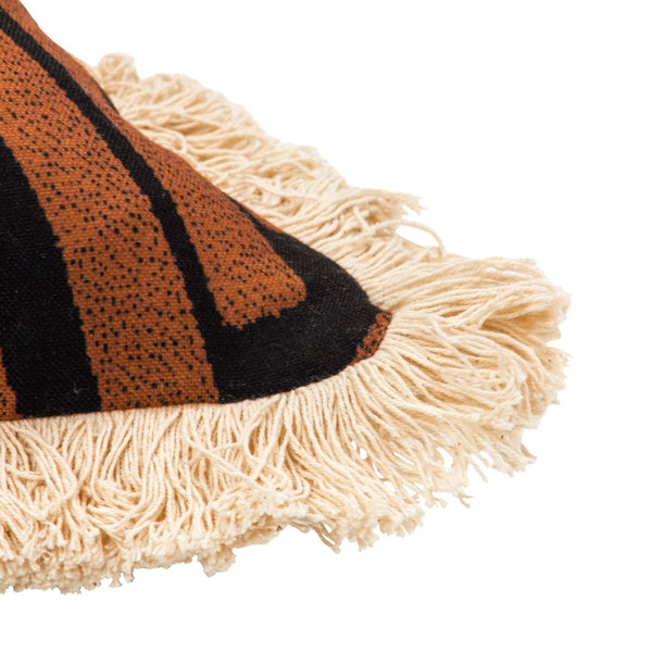 Oromo 45x45 Feather Filled Cushion Brown - Canwell Interiors Limited - Riva