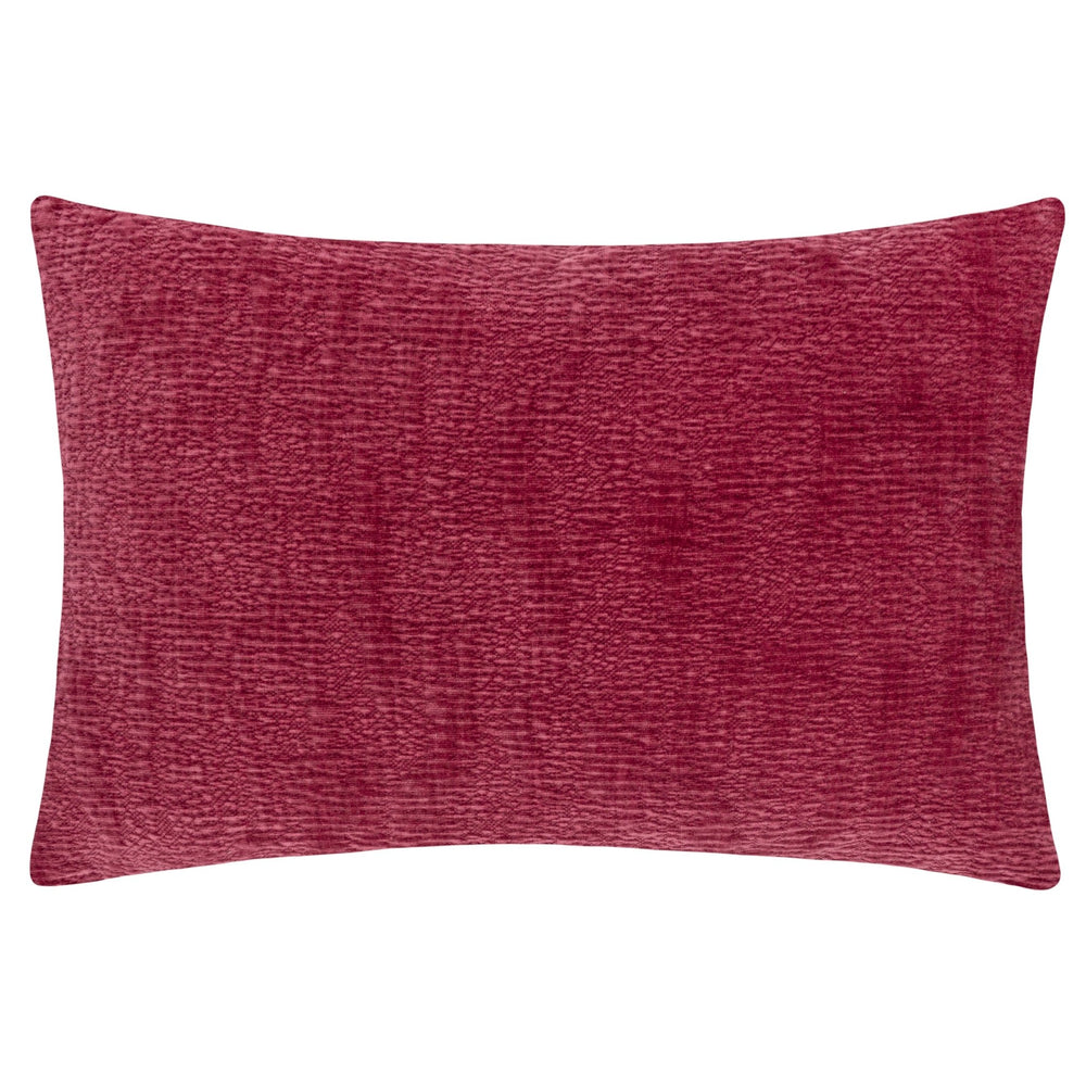Osaka 40x60 Feather Filled Cushion Burnt Red - Canwell Interiors Limited - Riva