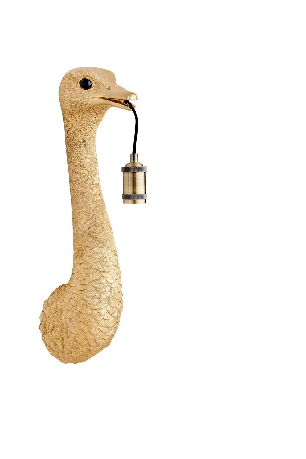 OSTRICH Wall Light — Gold - Canwell Interiors Limited - Light & Living