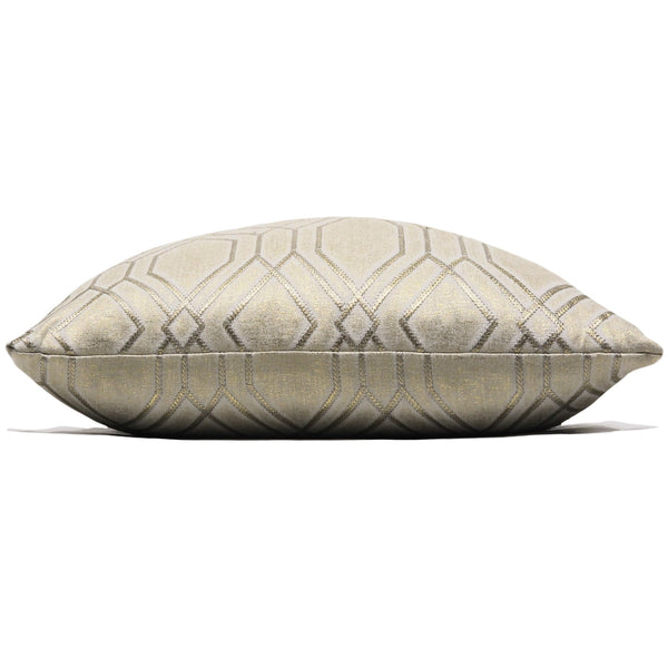 Othello 40x60 Feather Filled Cushion Coin - Canwell Interiors Limited - Riva