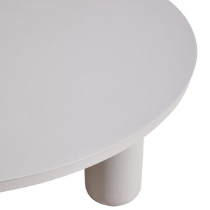 Outdoor coffee table Quinn light beige 86Ø - Canwell Interiors Limited - Richmond