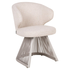 Outdoor dining chair Nuba beige alpine - Canwell Interiors Limited - Richmond