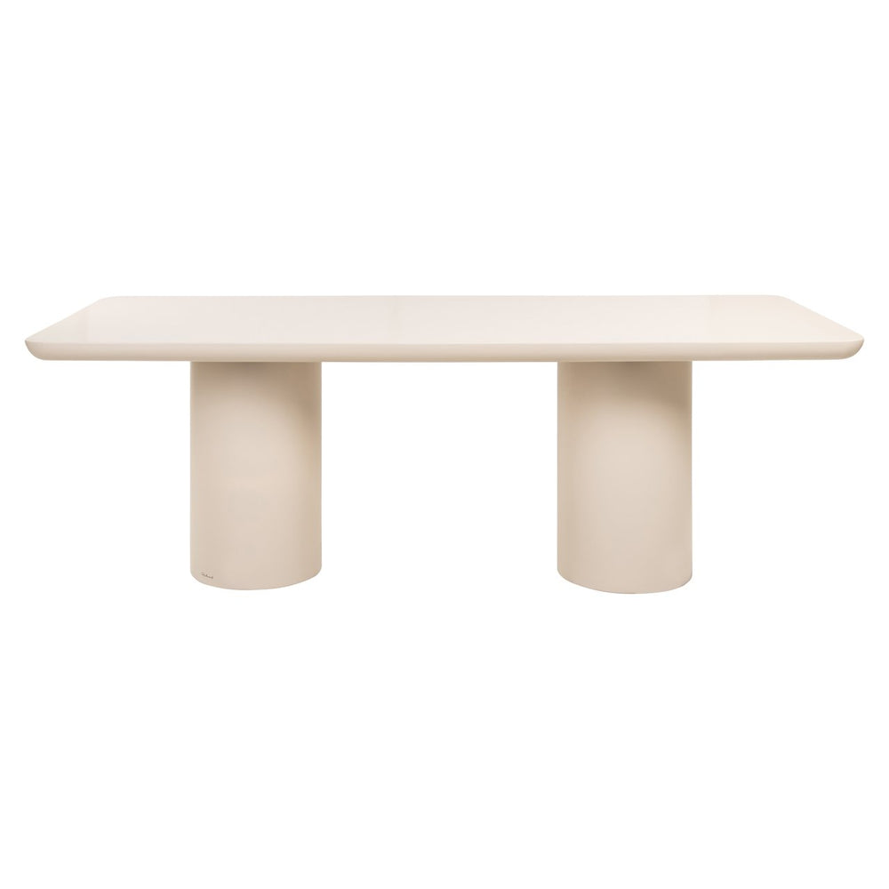 Outdoor dining table Urban Bloom sandstone 230 - Canwell Interiors Limited - Richmond