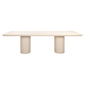 Outdoor dining table Urban Bloom sandstone 280 - Canwell Interiors Limited - Richmond