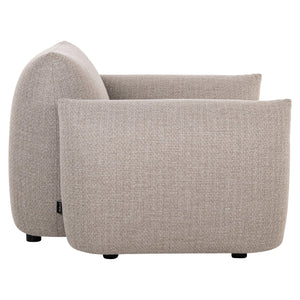 Outdoor lounge chair Dawson greige alpine - Canwell Interiors Limited - Richmond