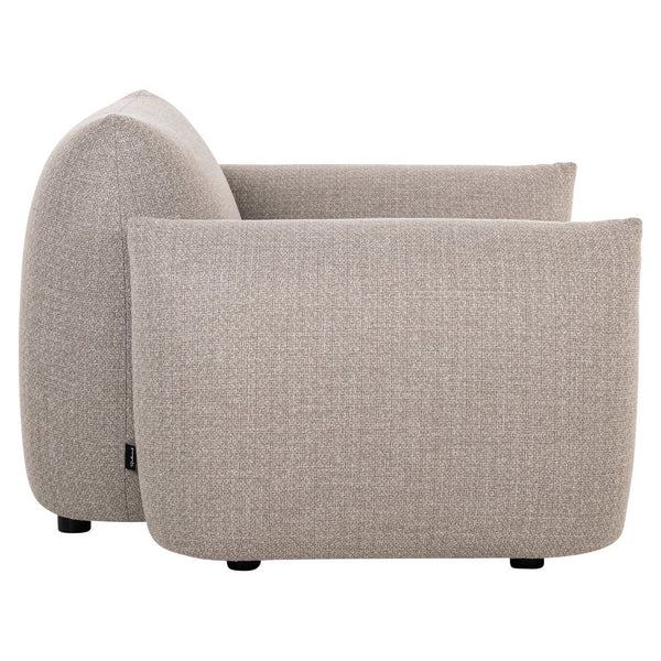 Outdoor lounge chair Dawson greige alpine - Canwell Interiors Limited - Richmond