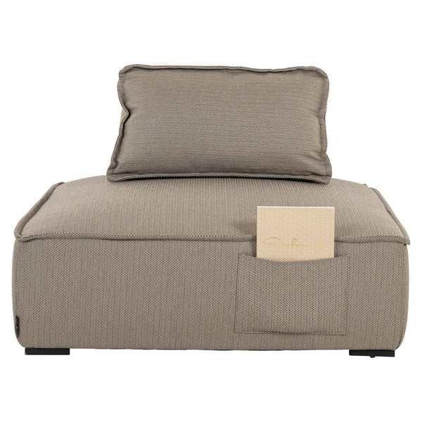 Outdoor lounge chair Jondal taupe - Canwell Interiors Limited - Richmond