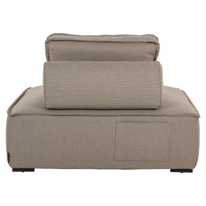 Outdoor lounge chair Jondal taupe - Canwell Interiors Limited - Richmond