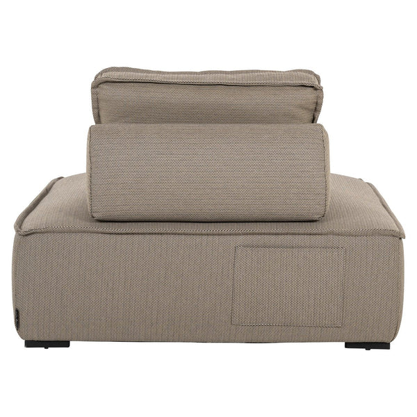Outdoor lounge chair Jondal taupe - Canwell Interiors Limited - Richmond