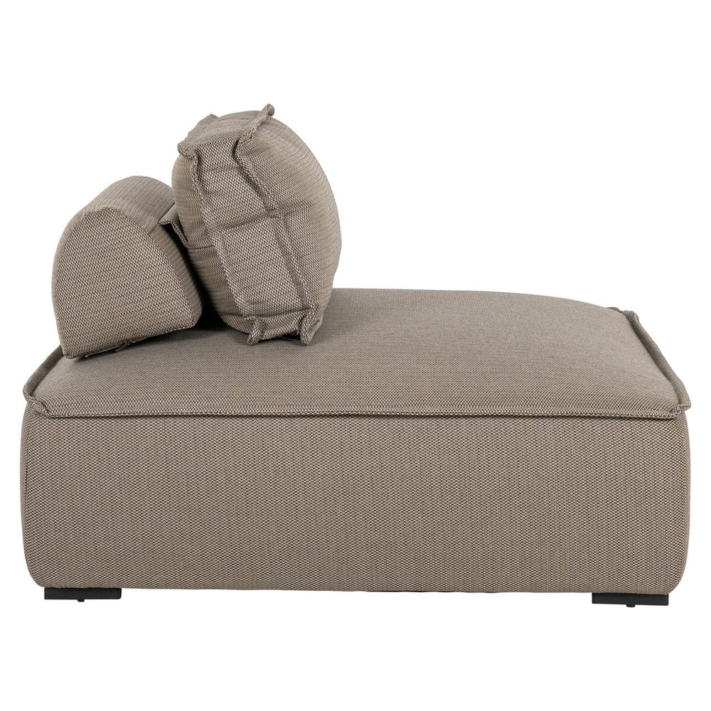 Outdoor lounge chair Jondal taupe - Canwell Interiors Limited - Richmond