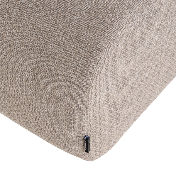 Outdoor pouffe & footstool Dawson beige alpine - Canwell Interiors Limited - Richmond