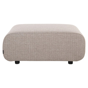 Outdoor pouffe & footstool Dawson beige alpine - Canwell Interiors Limited - Richmond