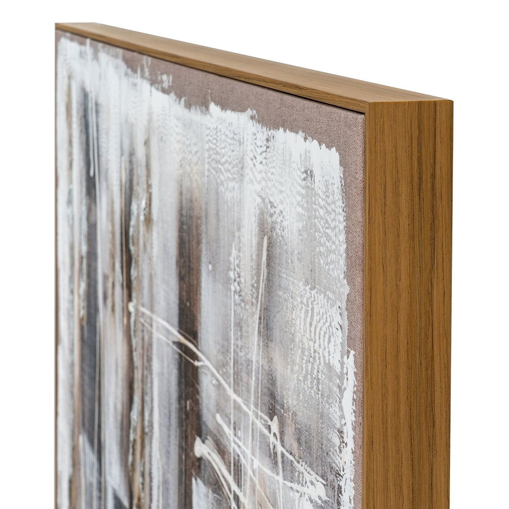 Outlook Hand Painted Canvas in Frame - Canwell Interiors Limited - Hills