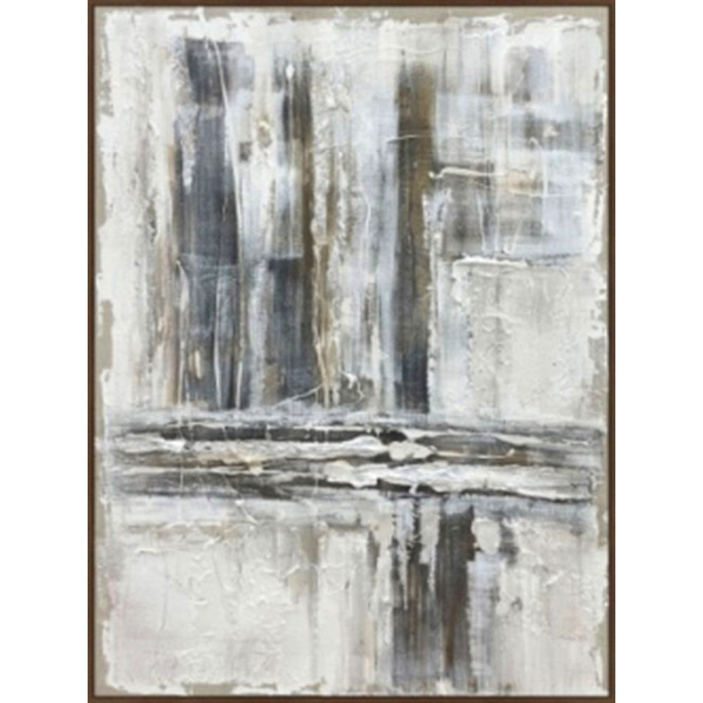 Outlook Hand Painted Canvas in Frame - Canwell Interiors Limited - Hills