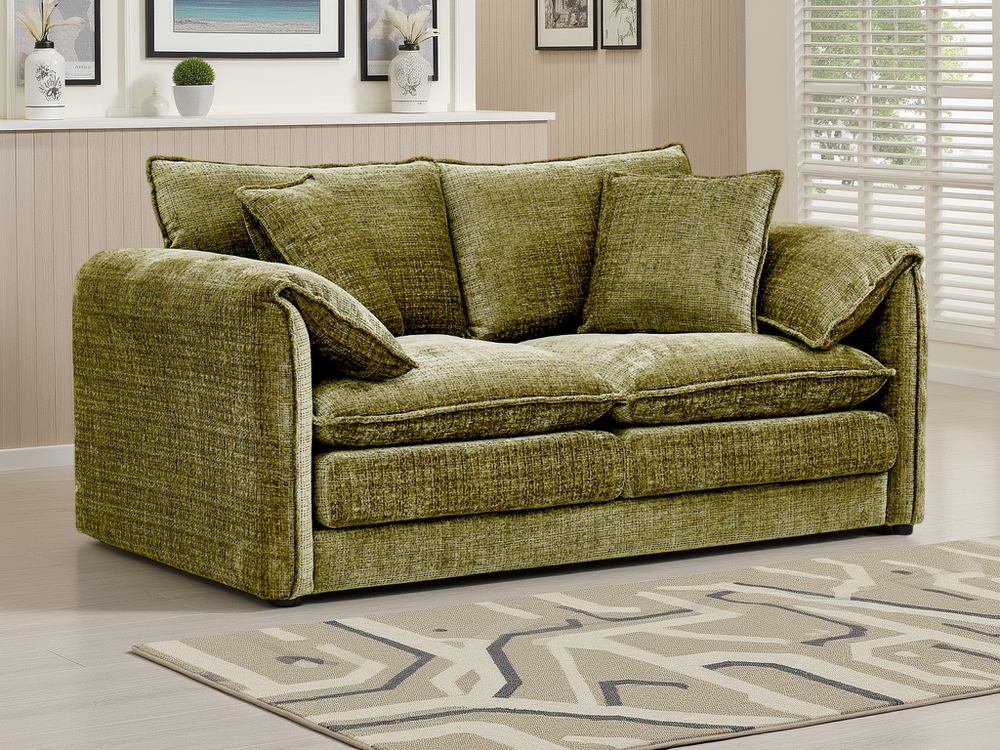 Solaya Sofa Green 2 Seater - Xshowhome