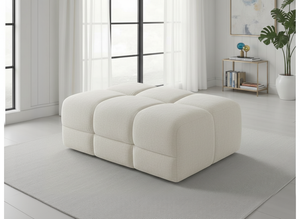 Jacob Sofa Natural Footstool - Xshowhome