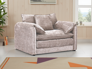 Solaya Sofa Beige Armchair - Xshowhome