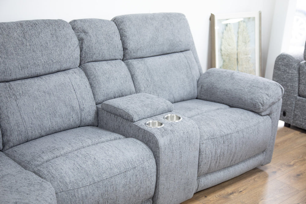 Owen Electric Recliner Sofa Grey Large Corner - XShowhome Limited - Xshowhome