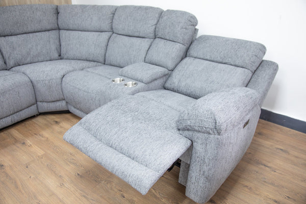 Owen Electric Recliner Sofa Grey Large Corner - XShowhome Limited - Xshowhome