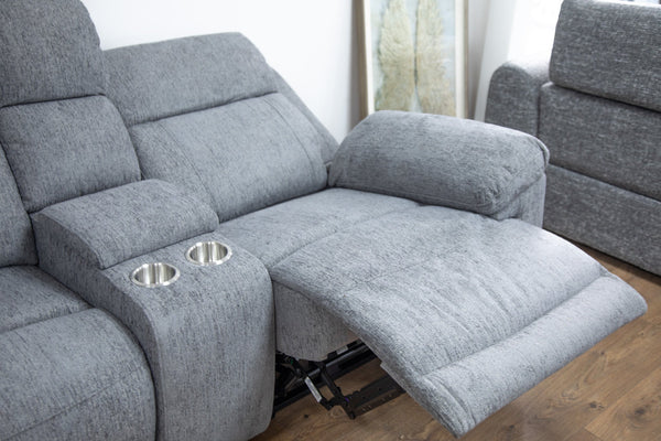 Owen Electric Recliner Sofa Grey Large Corner - XShowhome Limited - Xshowhome