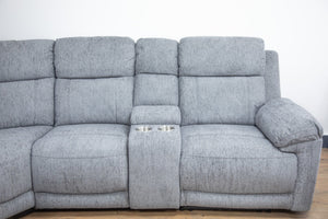Owen Electric Recliner Sofa Grey Large Corner - XShowhome Limited - Xshowhome