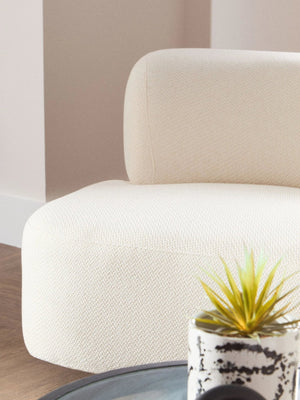 Ozzano Cream Linen 3 Seater Sofa - XShowhome Limited - Xshowhome