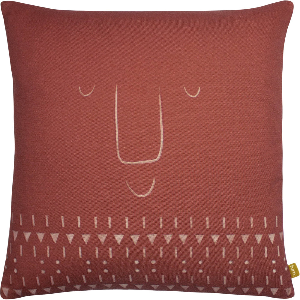 Pacha 43x43 Feather Filled Cushion Terracotta - Canwell Interiors Limited - Riva