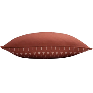 Pacha 43x43 Feather Filled Cushion Terracotta - Canwell Interiors Limited - Riva