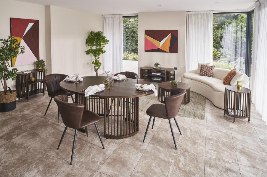 Arlo Oval Dining Table - Bluebone