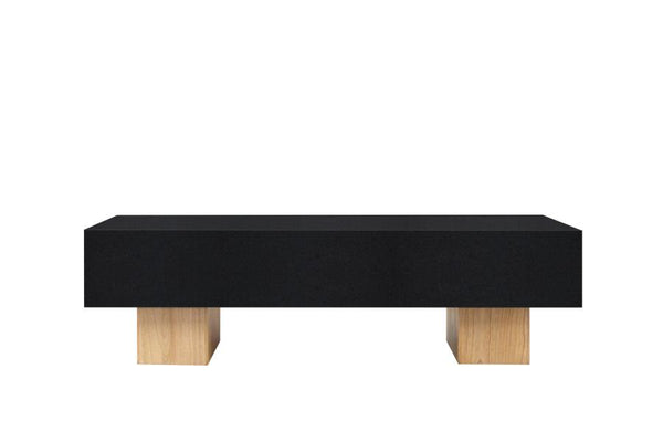 Aspect Dark Steel Bench - Bluebone