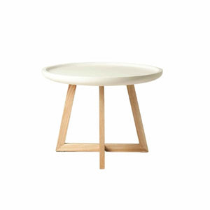 Aspect White Dish lamp Table - Bluebone
