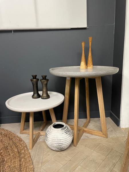 Aspect Granito Dish Bistro Table - Bluebone