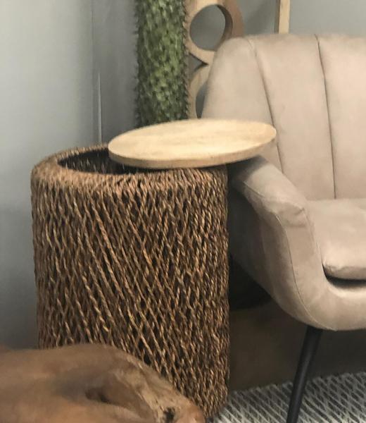 Tokio Lamp Table - Natural - Bluebone