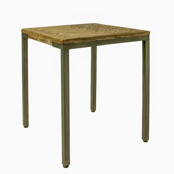 Chevron Lamp Table - Bluebone