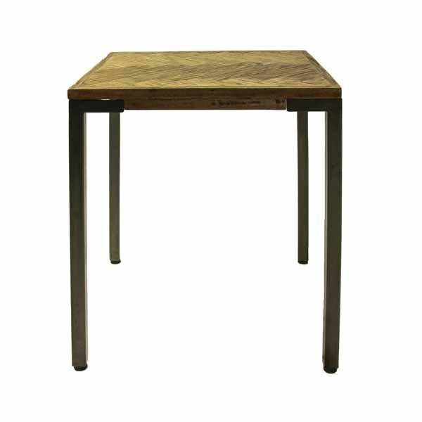 Chevron Lamp Table - Bluebone