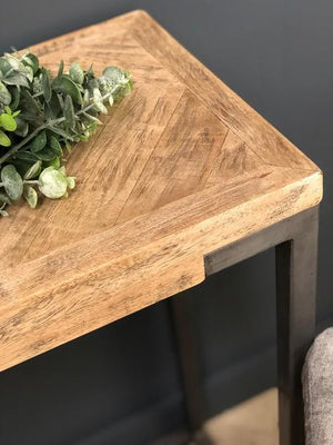 Chevron Console Table - Bluebone