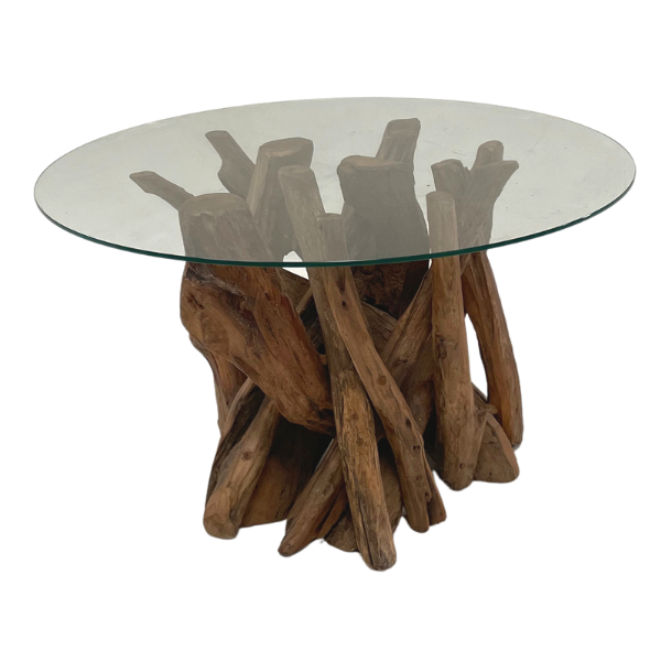 Large Round Leila Coffee Table - Bluebone