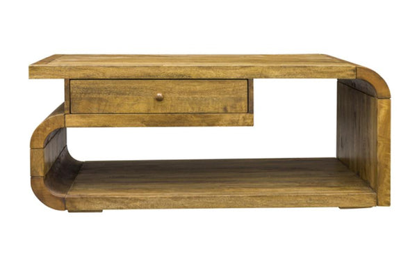 Mango Lounge Coffee Table With Drawer - Bluebone